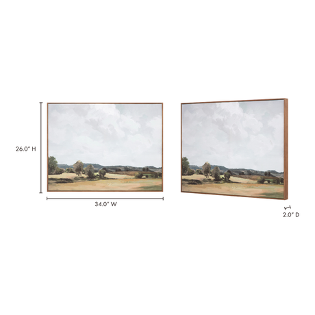 Vast Country Framed Painting - Ornate Home