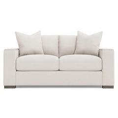Vaughn Aged Grey - Cerused Loveseat - Ornate Home