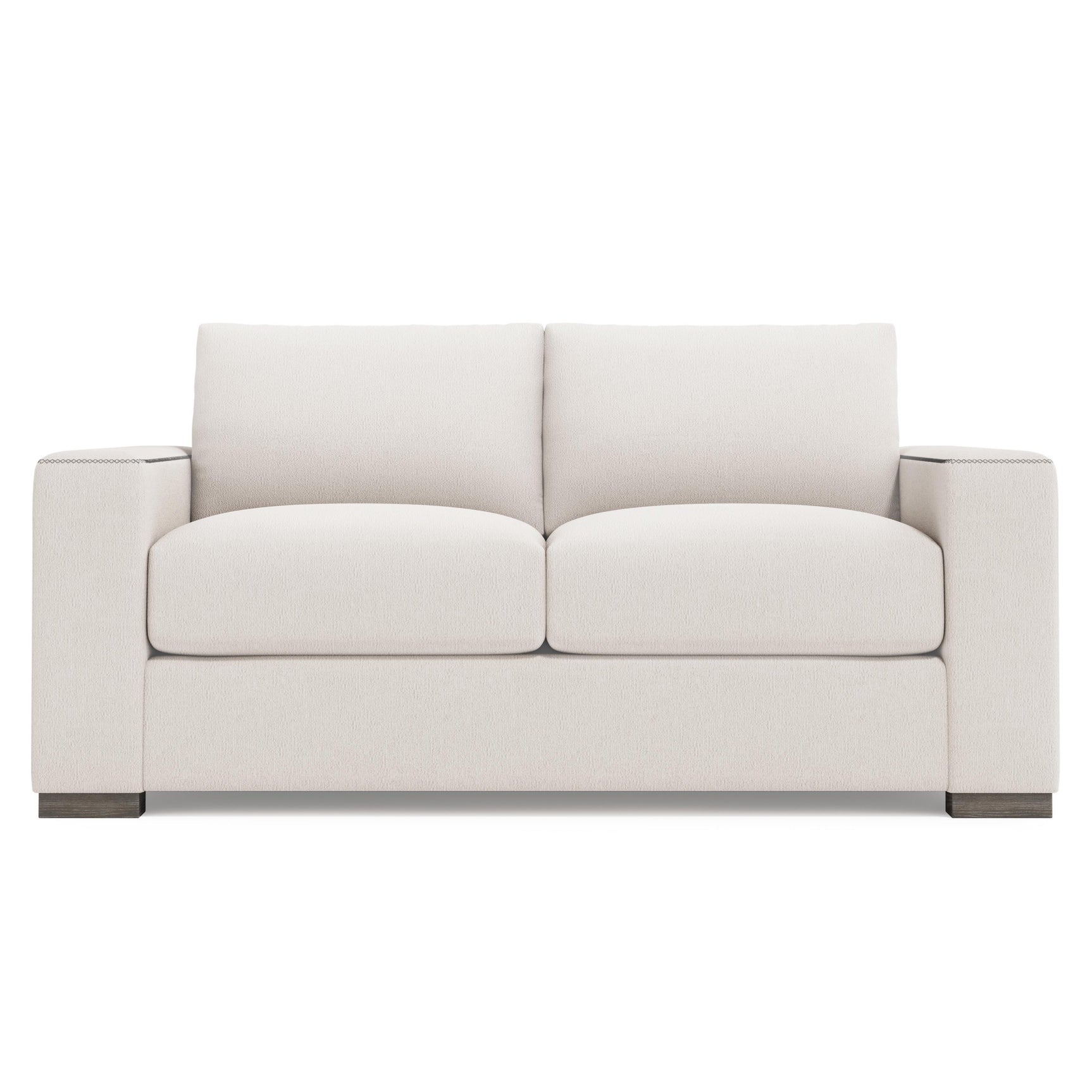 Vaughn Aged Grey - Cerused Loveseat - Ornate Home