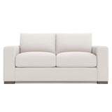 Vaughn Aged Grey - Cerused Loveseat Without Pillows - Ornate Home