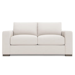 Vaughn Aged Grey - Cerused Loveseat Without Pillows - Ornate Home