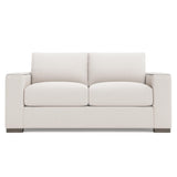 Vaughn Aged Grey - Cerused Loveseat Without Pillows - Ornate Home