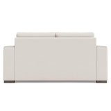 Vaughn Aged Grey - Cerused Loveseat Without Pillows - Ornate Home