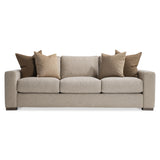 Vaughn Beige/Tan Fabric Sofa - Ornate Home