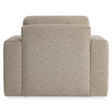 Vaughn Beige/Tan Fabric Swivel Chair - Ornate Home