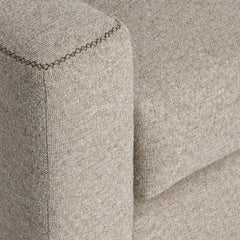 Vaughn Beige/Tan Fabric Swivel Chair - Ornate Home