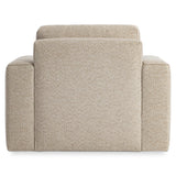 Vaughn Beige/Tan Fabric Swivel Chair - Ornate Home