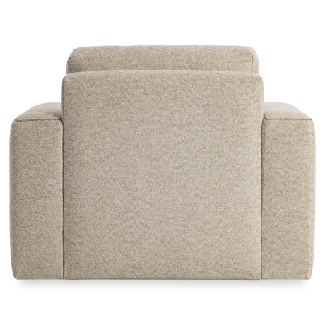 Vaughn Beige/Tan Fabric Swivel Chair - Ornate Home