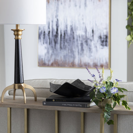 Vaughn Black Medium Charger - Ornate Home