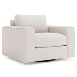 Vaughn Black Swivel Chair - Ornate Home