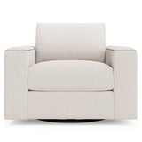 Vaughn Black Swivel Chair - Ornate Home