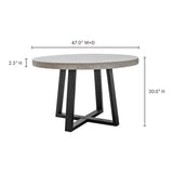 Vault White Dining Table - Ornate Home