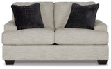 Vayda Gray Sofa, Loveseat, Chair and Ottoman - Ornate Home