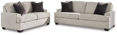 Vayda Gray Sofa and Loveseat - Ornate Home