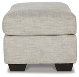 Vayda Pebble Ottoman (Online Special Price) - Ornate Home