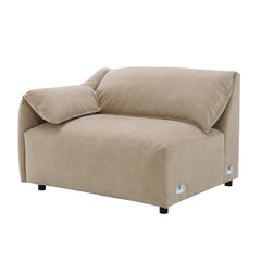 Veata Brown Sectional Sofa - Ornate Home