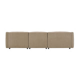Veata Brown Sectional Sofa - Ornate Home
