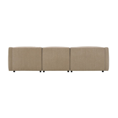 Veata Brown Sectional Sofa - Ornate Home