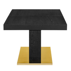 Vector Black/Gold Expandable Dining Table - Ornate Home