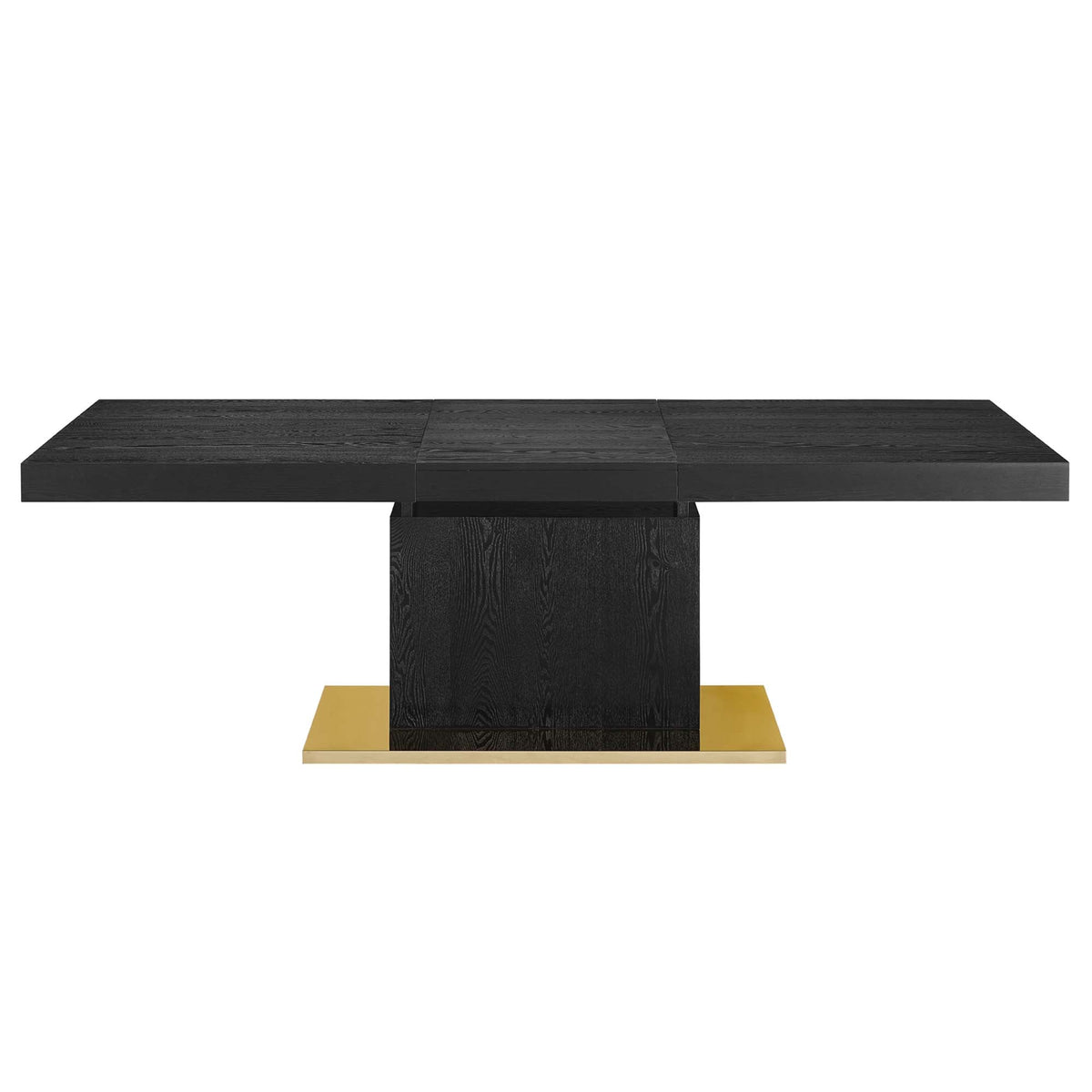 Vector Black/Gold Expandable Dining Table - Ornate Home