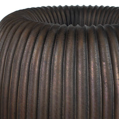 Vector Ridge Bronze Indoor-Outdoor Planter - Ornate Home