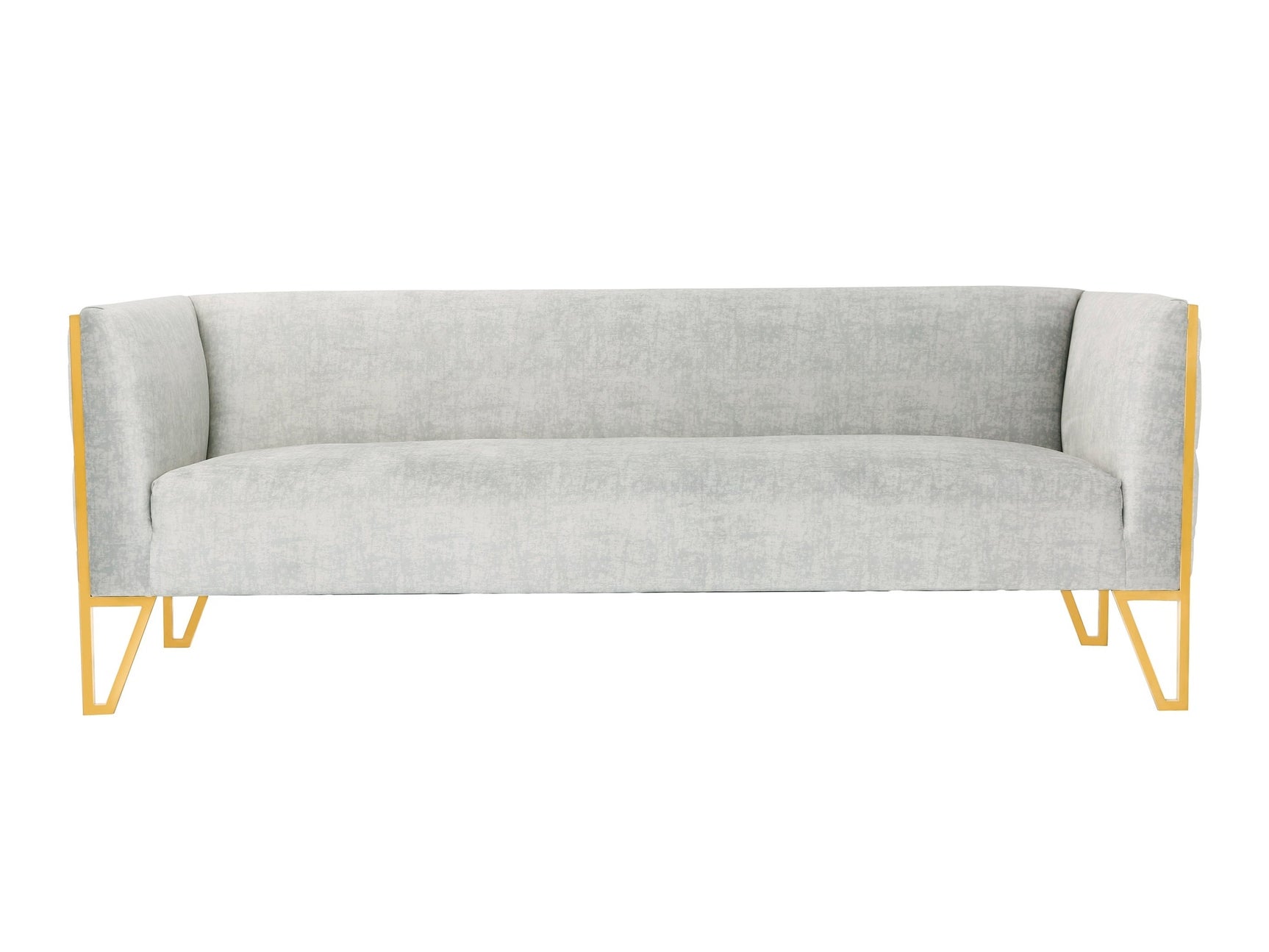 Vector Sofa in Grey and Gold - Ornate Home
