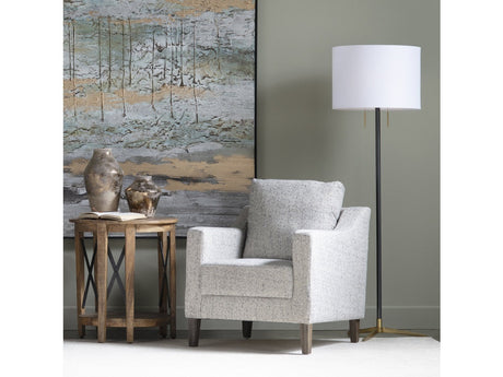 Veda Black/Gold Floor Lamp - Ornate Home