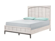 Veda Cream King Panel Bed - Ornate Home
