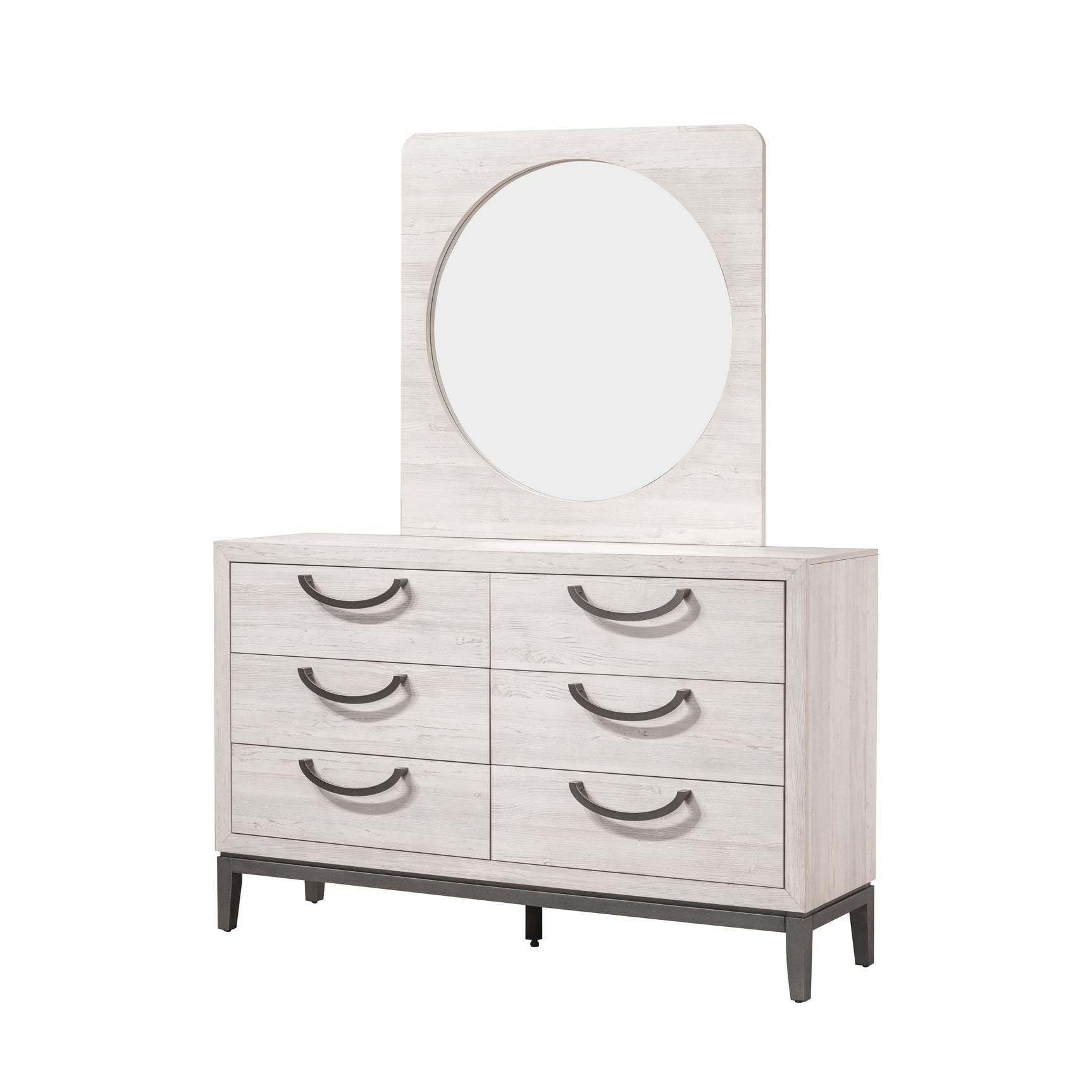 Veda Cream Panel Bedroom Set - Ornate Home
