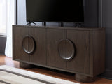 Veeda Dark Brown Accent Cabinet (Online Special Price) - Ornate Home
