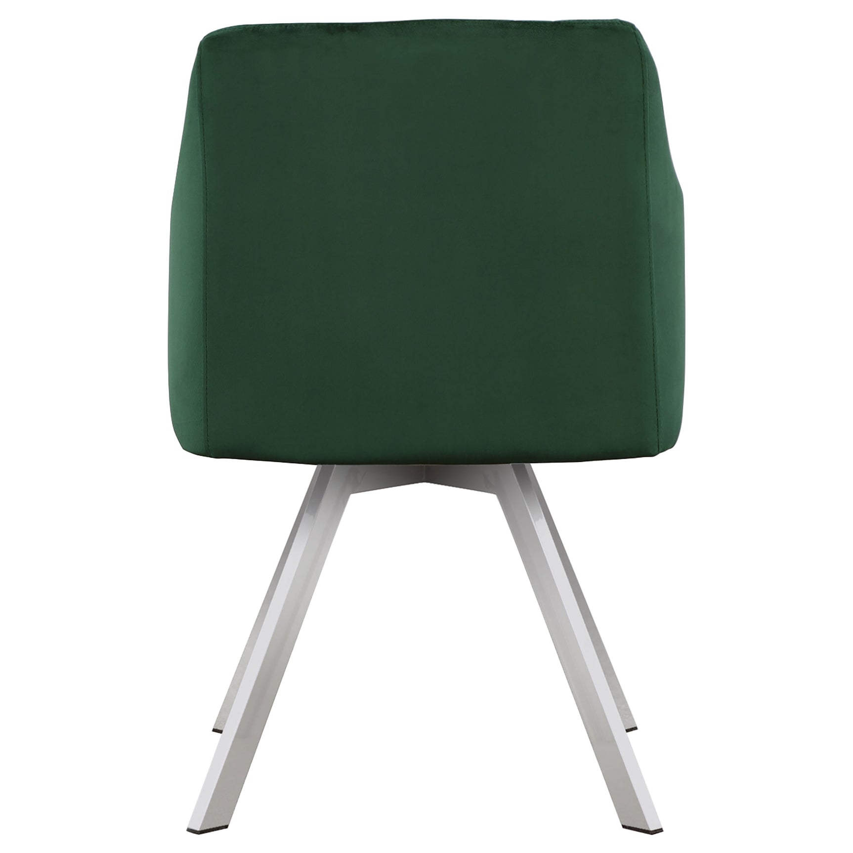 Veena Chrome 5-piece Dining Room Set - Ornate Home