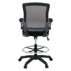 Veer Black Drafting Chair - Ornate Home