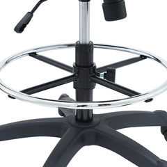 Veer Black Drafting Chair - Ornate Home