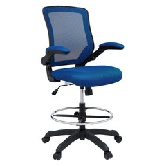 Veer Blue Drafting Chair - Ornate Home
