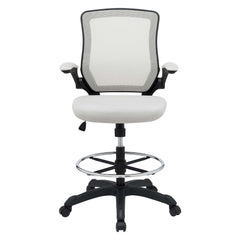 Veer Gray Drafting Chair - Ornate Home