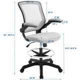 Veer Gray Drafting Chair