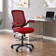 Veer Red Drafting Chair - Ornate Home