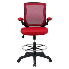 Veer Red Drafting Chair - Ornate Home