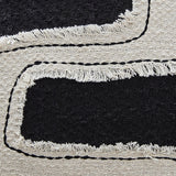 Veerbank Black/Beige Pillow (Set of 4) - Ornate Home