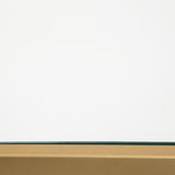 Veerwick Gold Finish Accent Coffee Table - Ornate Home