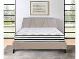 Vela White 12" California King Hybrid Mattress - Ornate Home