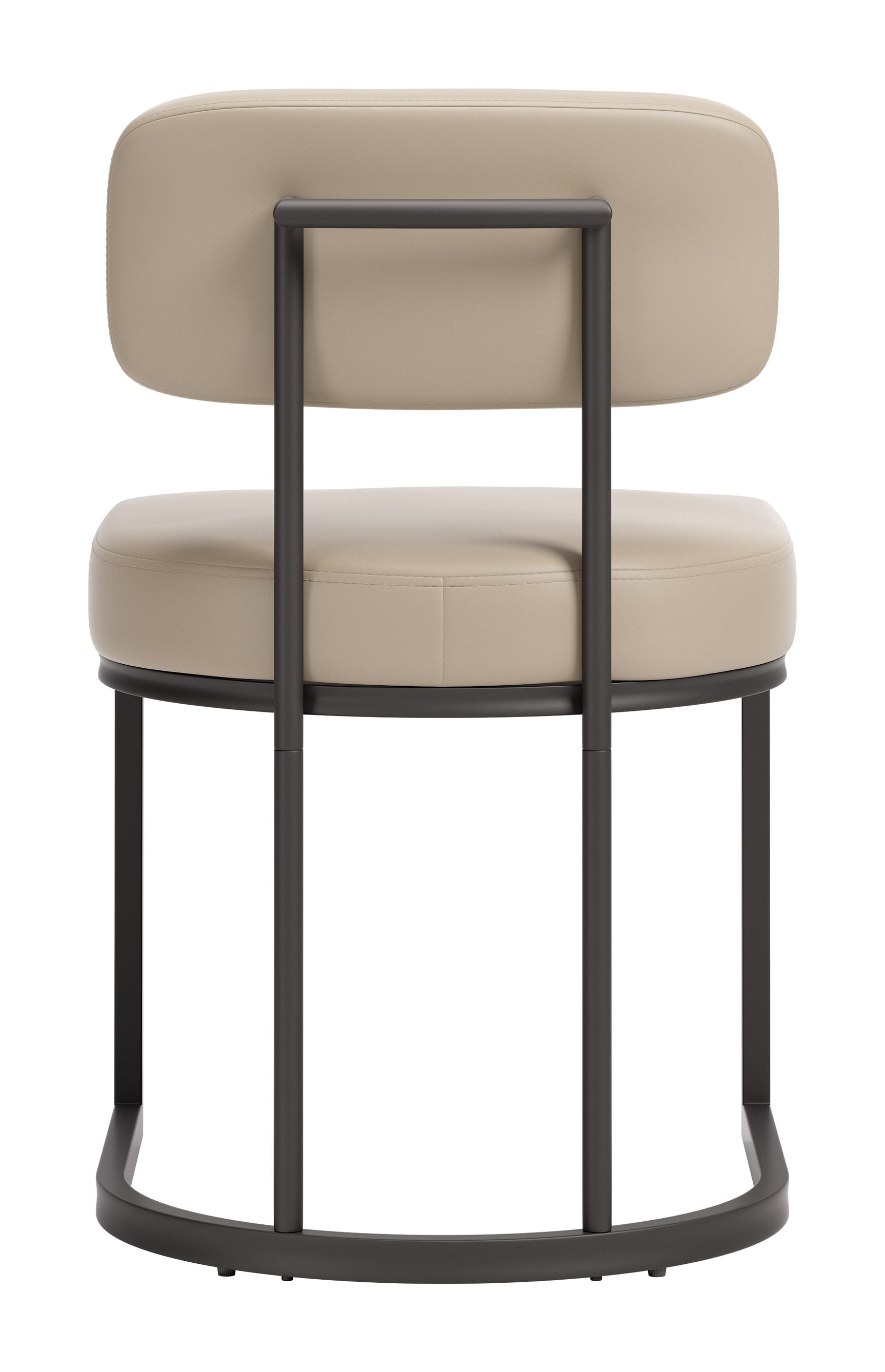 Velar Beige & Gray Dining Chair (Set of 2)
