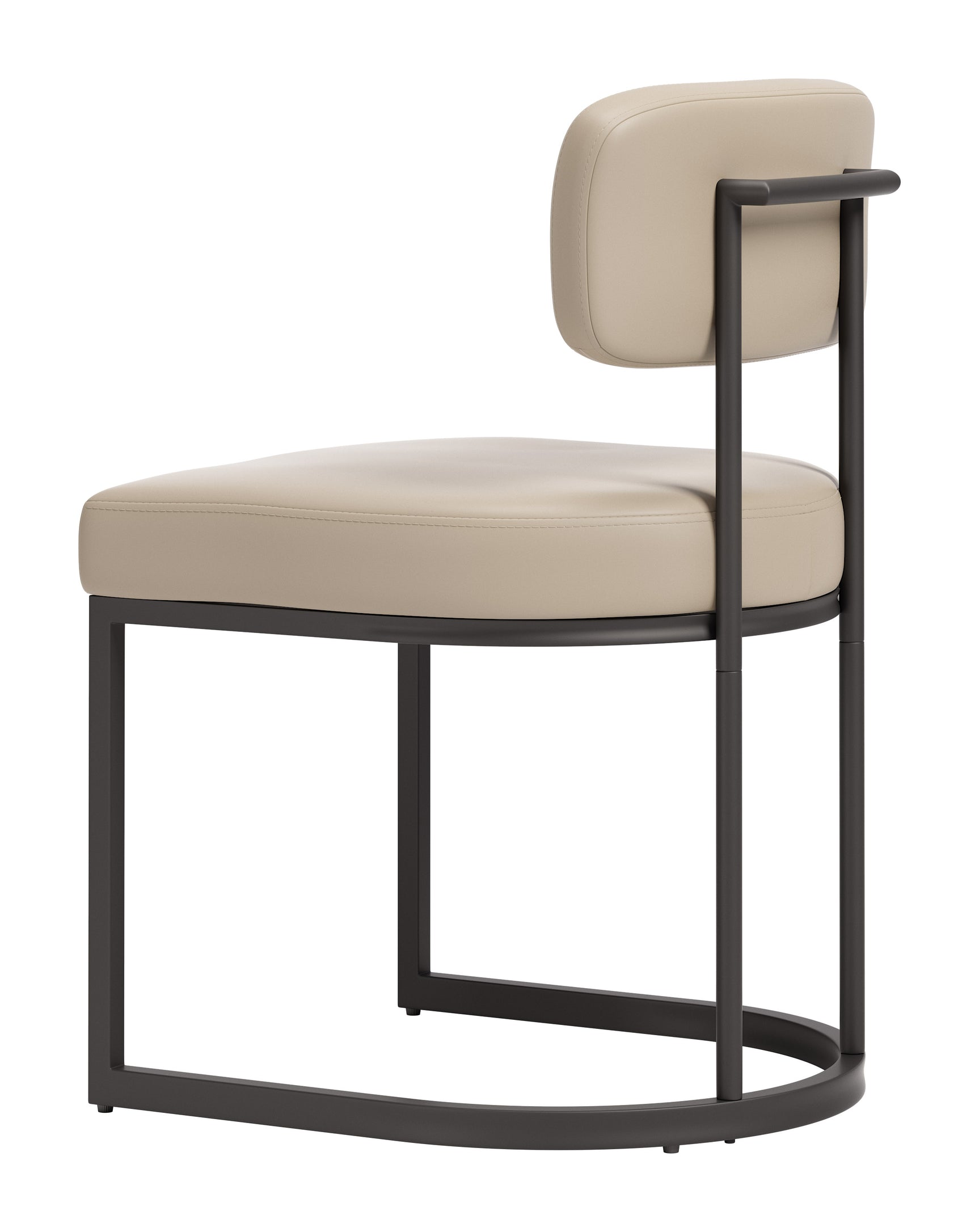 Velar Beige & Gray Dining Chair (Set of 2)