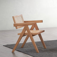 Velentina Brown Arm Chair (Set of 2) - Ornate Home