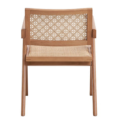 Velentina Brown Arm Chair (Set of 2) - Ornate Home