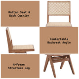 Velentina Brown Side Chair (Set of 2) - Ornate Home