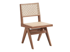 Velentina Brown Side Chair (Set of 2) - Ornate Home