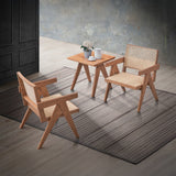 Velentina Natural Accent Table - Ornate Home