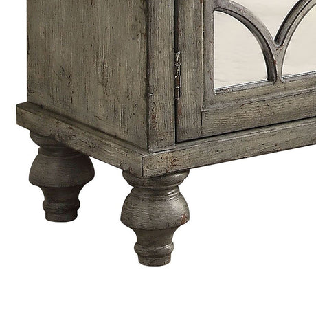 Velika Weathered Gray Console Table - Ornate Home
