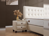 Vella Beige Nightstand